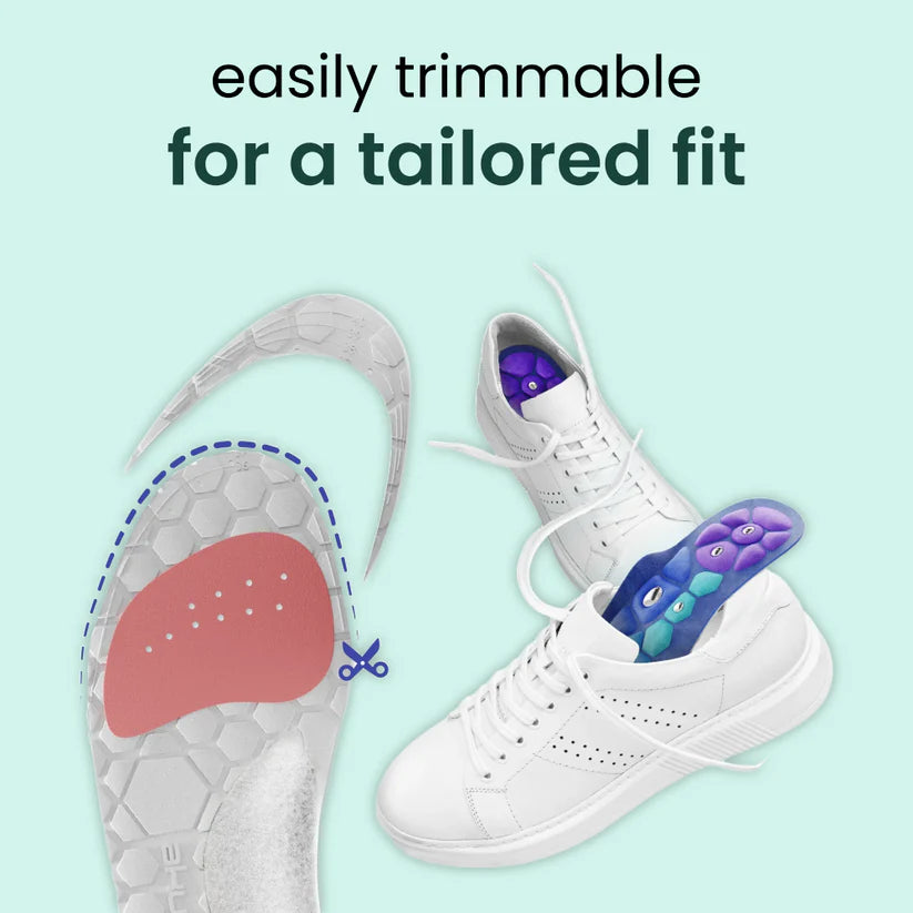 OrthoSoles - Magnetic Acupress Shoe Insoles