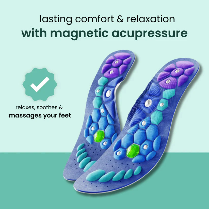 OrthoSoles - Magnetic Acupress Shoe Insoles